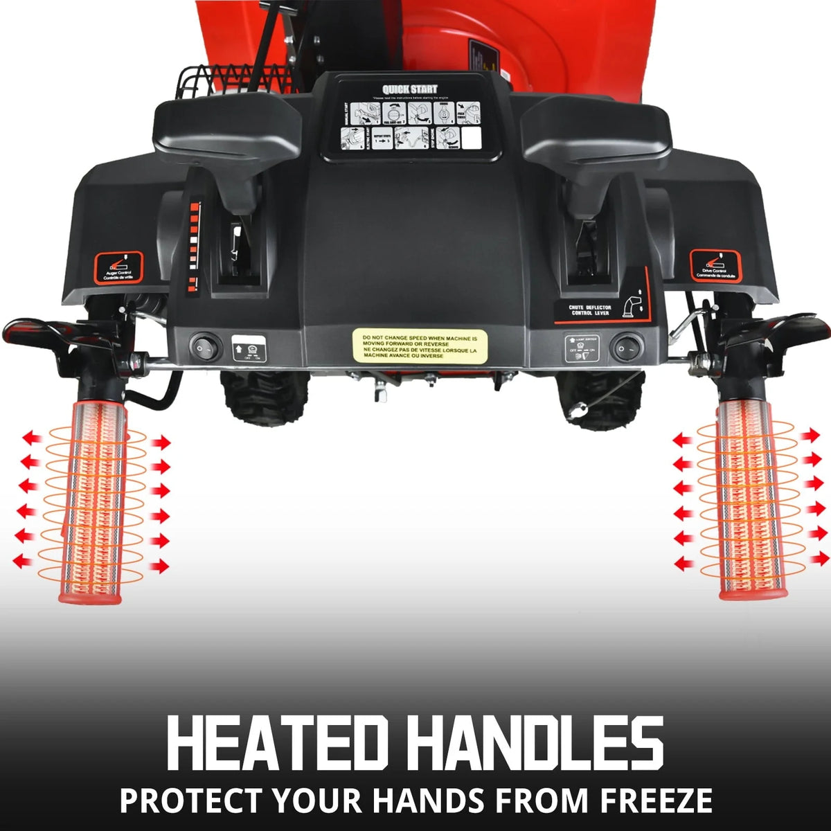 Souffleuse à neige à essence à deux étages PowerSmart 24'' 212cc PSSMN24