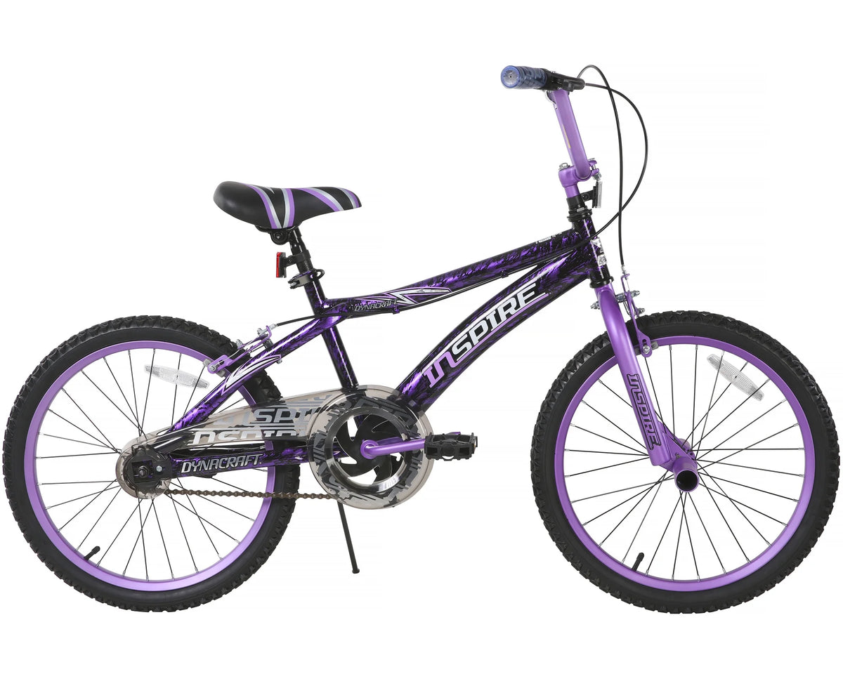 Vélo BMX 20 Dynacraft Inspire pour filles, de 7 à 14 ans