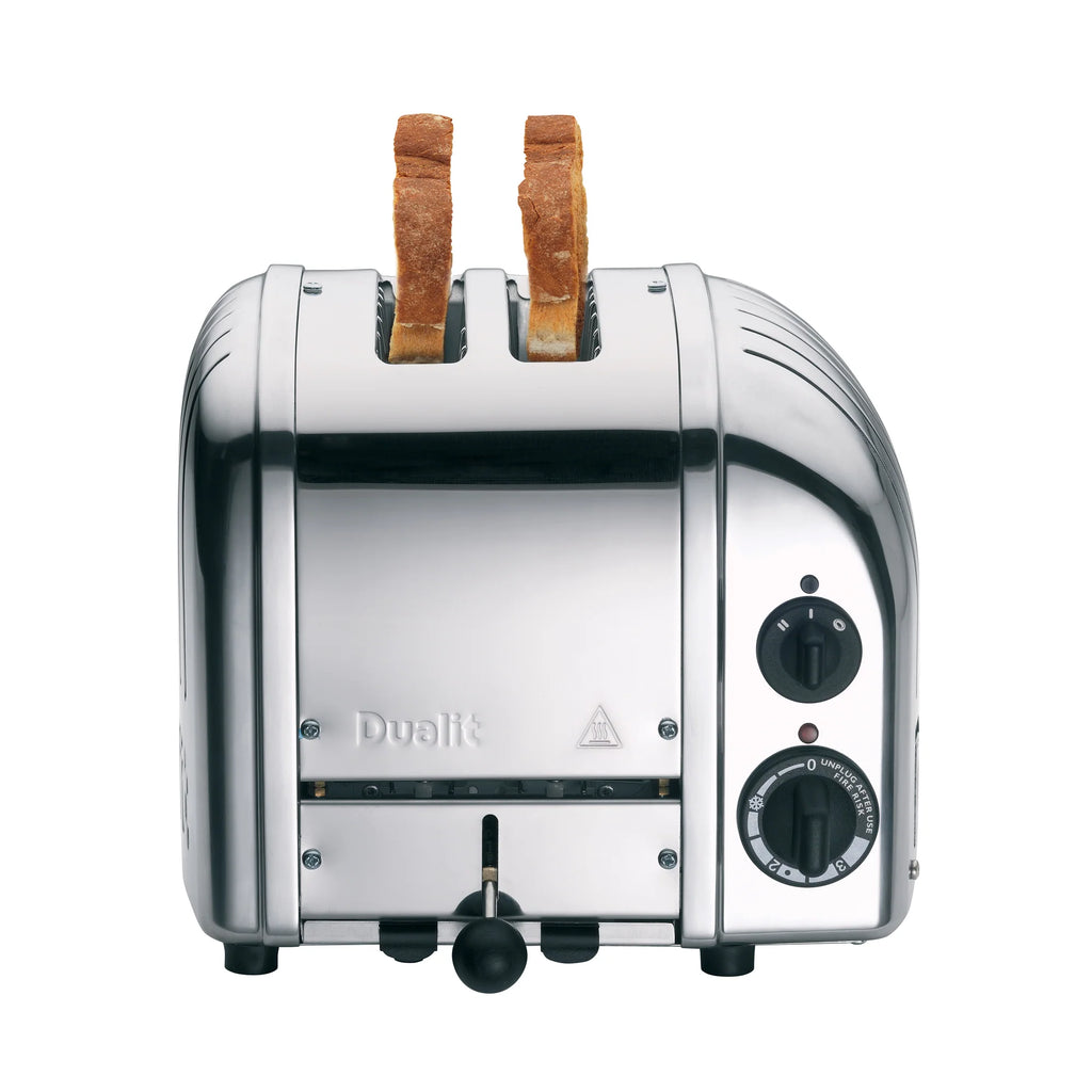 Grille-pain Dualit New Generation Classic 2 tranches en acier inoxydable