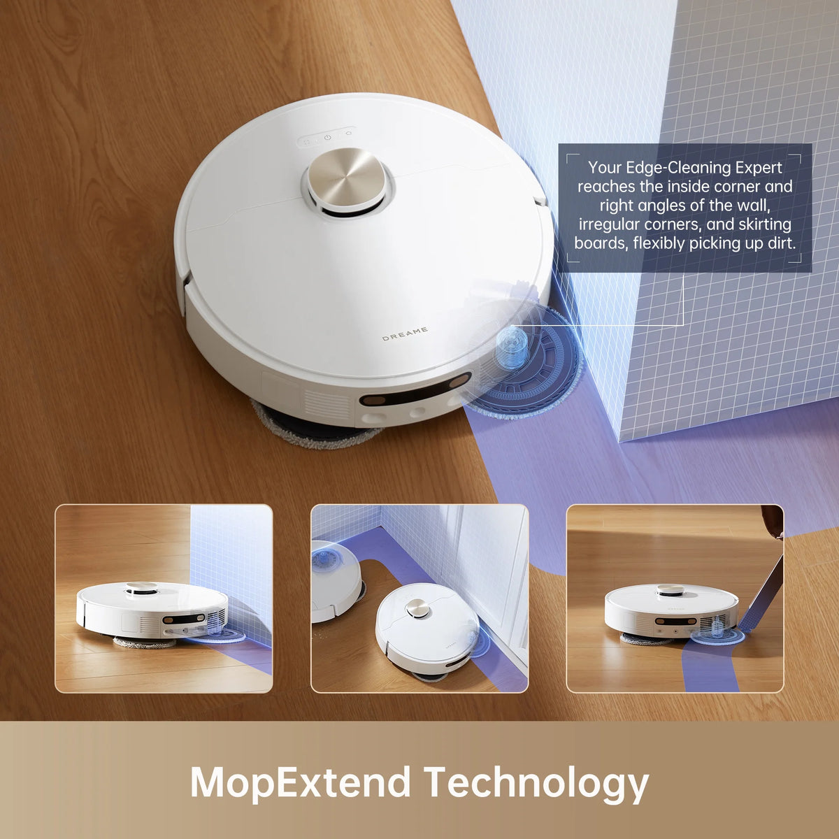 Robot aspirateur et laveur Dreame Heat, autonettoyage à l’eau chaude à 136 °F, aspiration de 7 000 Pa, L10s Pro Ultra