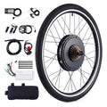 Kit de conversion de vélo électrique Viribus pour roue arrière 26, moteur-roue 1000 W, écran LCD, kit DIY pour vélo électrique