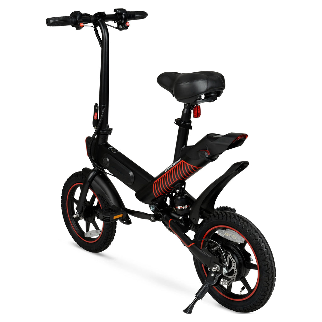 Vélo électrique compact et pliable Hyper Bicycles 14 36V avec accélérateur, moteur de 350W, âge recommandé : 14 ans et plus