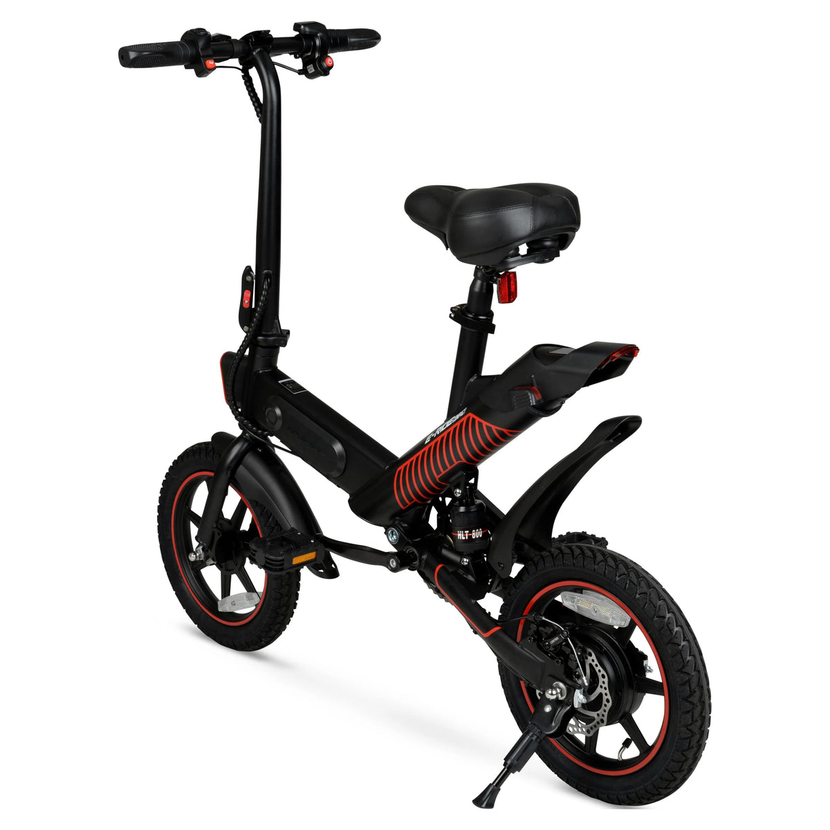 Vélo électrique compact et pliable Hyper Bicycles 14 36V avec accélérateur, moteur de 350W, âge recommandé : 14 ans et plus