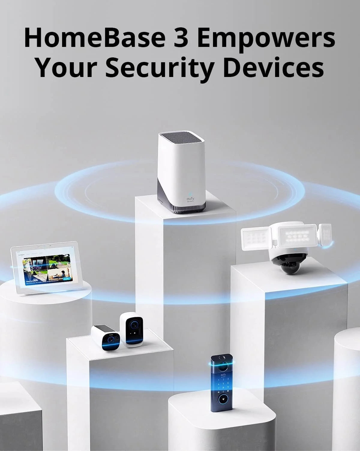 Sonnette vidéo eufy Security E340, double caméra avec surveillance des livraisons, caméra 2K