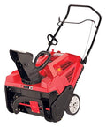 Souffleuse à neige à essence à une étape Troy-Bilt Squall de 21 po, 123 cc, avec contrôle de goulotte E-Z, modèle 123R