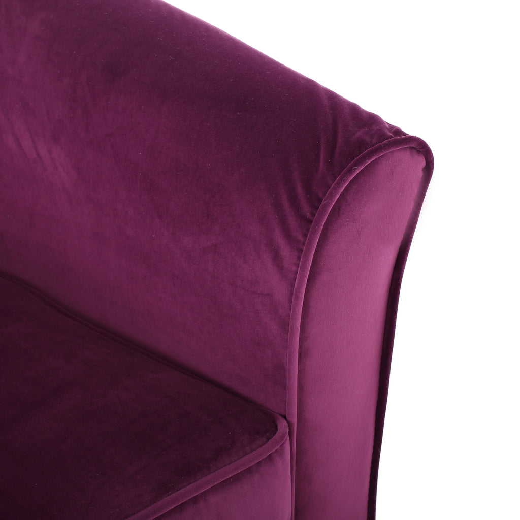 Fauteuil club pivotant contemporain Tiffin de GDF Studio, tissu naturel et noir