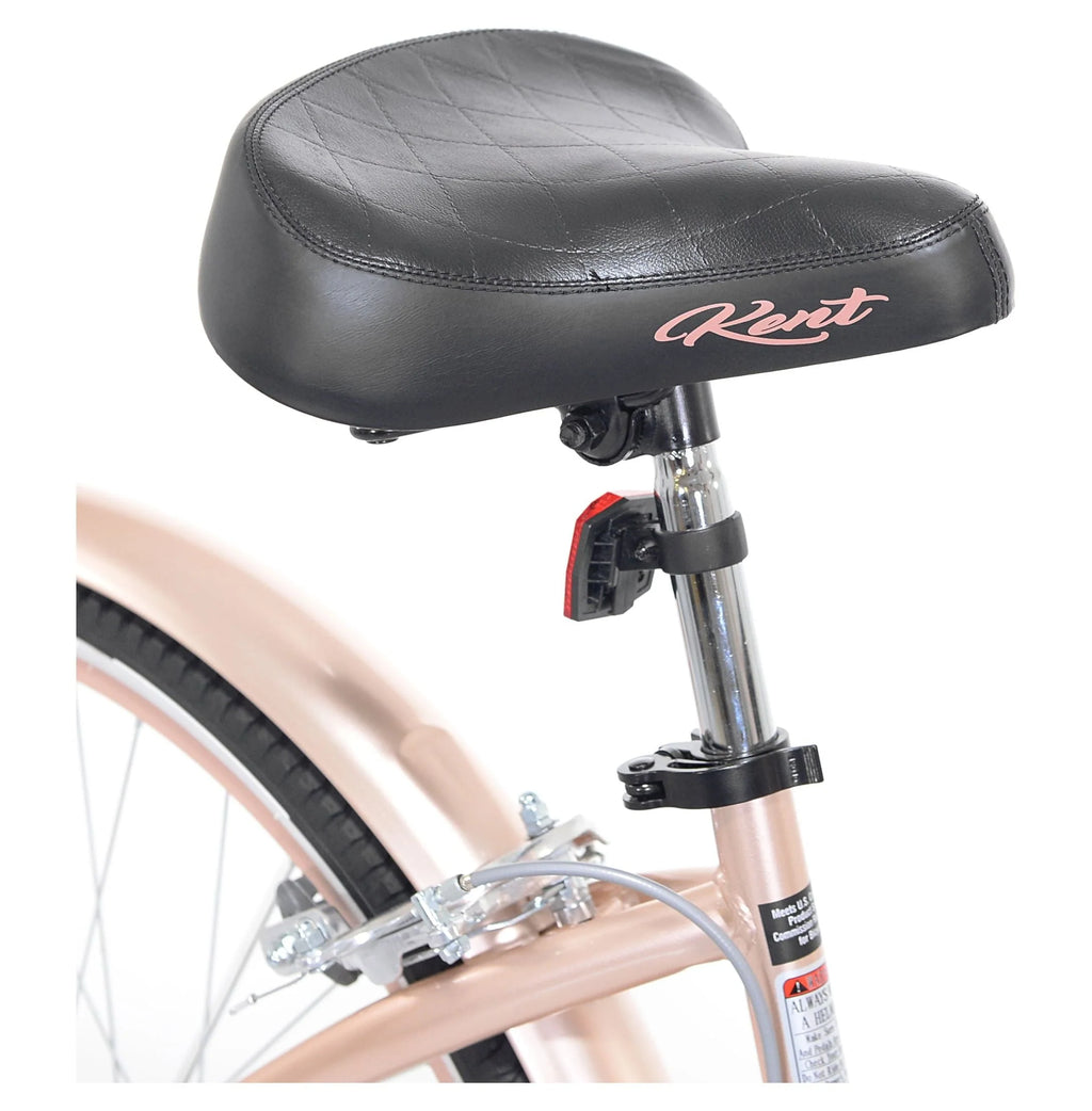 Vélo de promenade Kent Bayside 26 po pour femme, Or rose