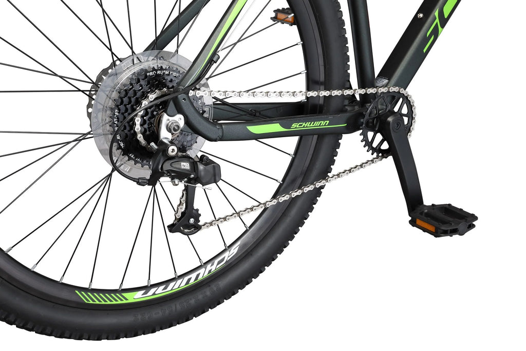 Vélo de montagne Boundary pour homme 29 po, noir et vert