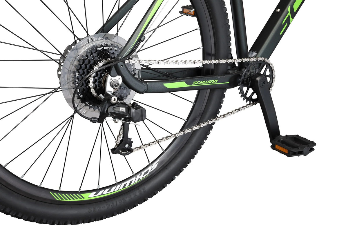 Vélo de montagne Boundary pour homme 29 po, noir et vert