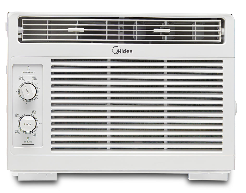 Climatiseur de fenêtre mécanique Midea 5 000 BTU pour 150 pi², blanc, MAW05M1WWT, neuf
