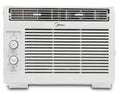 Climatiseur de fenêtre mécanique Midea 5 000 BTU pour 150 pi², blanc, MAW05M1WWT, neuf
