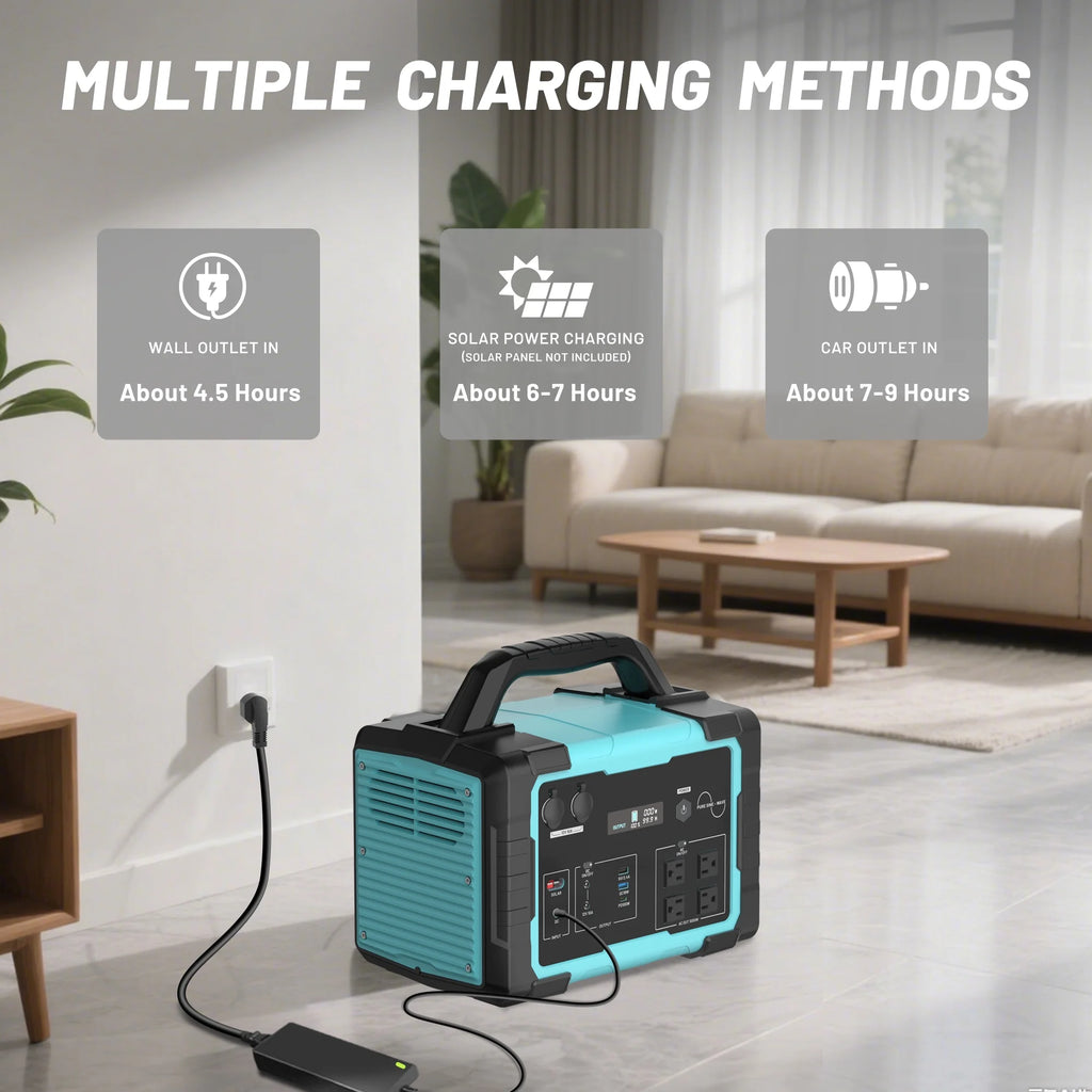 Station d’énergie portable Mondawe 1 000 W, générateur solaire 1 024 Wh avec prise CA pour la maison, le camping et les urgences