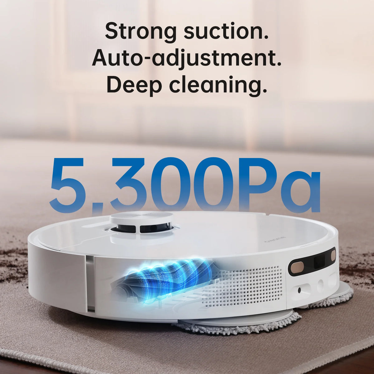 Aspirateur-laveur robot Dreame E20 Plus 3-en-1 avec technologie intelligente