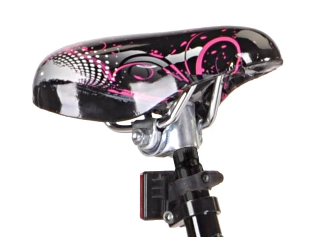 Vélo BMX 20 pouces pour fille, Trouble, noir/rose