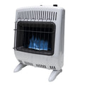 Chauffage au propane sans évacuation à flamme bleue Mr. Heater MHVFBF20LPT 20 000 BTU pour chambres froides, extensions, vérandas, cabanes et garages - Blanc