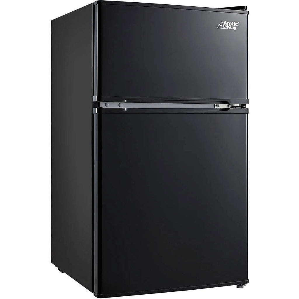 Mini-réfrigérateur Arctic King de 3,2 pi³, à deux portes avec congélateur, en acier inoxydable, certifié Energy Star