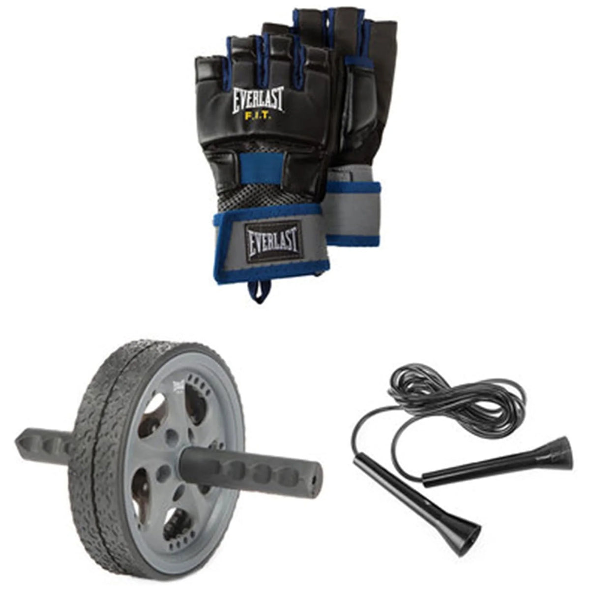 Sac d’entraînement robuste autoportant Everlast Powercore avec kit – Boîte ouverte