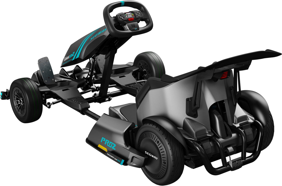 Segway ¨C Go Kart Pro 2 avec 15,5 mi d'autonomie maximale et 26,7 mph de vitesse maximale ¨C Gris