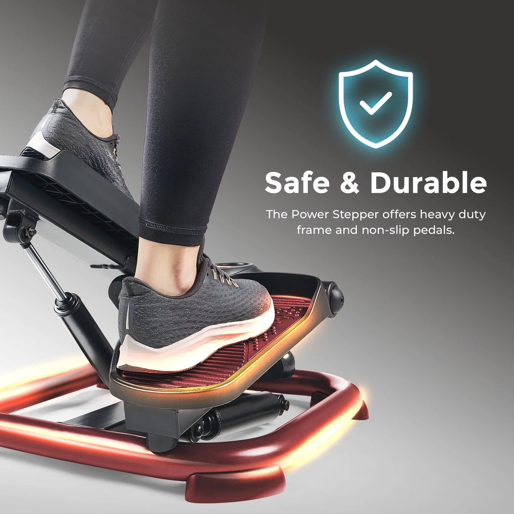 Sunny Health & Fitness Mini Stepper Appareil d’exercice de montée de marches avec capacité de charge supérieure - SF-S021054