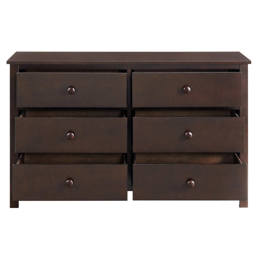 Commode universelle à 6 tiroirs Oxford Baby, blanc neige
