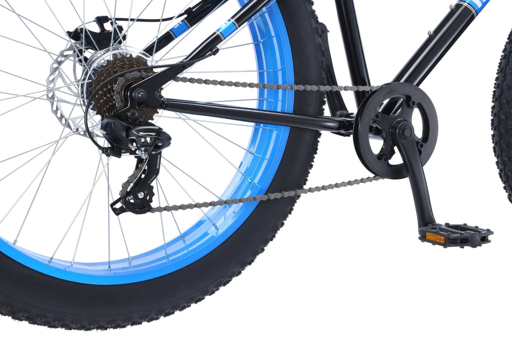Vélo tout-terrain Mongoose 26 Dolomite pour homme, 7 vitesses, noir