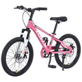 Vélo VTT pour enfant Zukka 20 pouces, cadre en acier, modèle hardtail, pour enfant de 7 à 10 ans, rose