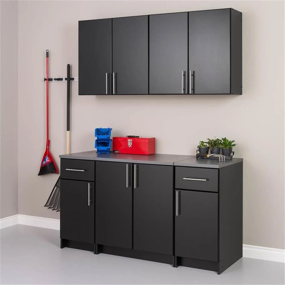 Ensemble de 2 armoires murales en bois Home Square, blanc