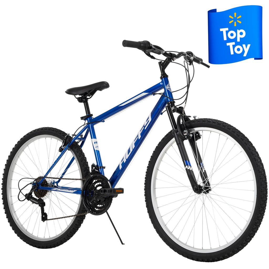 Vélo tout-terrain Huffy 26 Rock Creek, Convient aux cyclistes de 1,52 m et plus, Bleu, Adulte, Homme