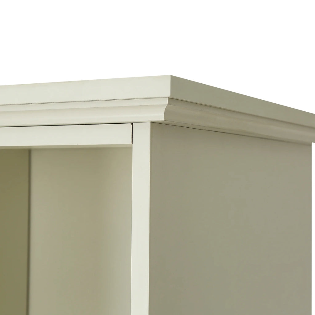 Vestiaire d’entrée avec banc rembourré et patères, banc d’entrée avec 3 crochets, 3 étagères ouvertes, 2 tiroirs et placards de rangement, banc de vestibule avec rangements et crochets pour entrée, vestibule ou couloir (beige)