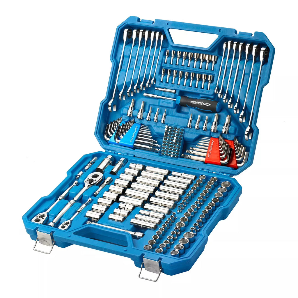 Channellock 225 pc Ensemble d'outils professionnel pour mécanicien
