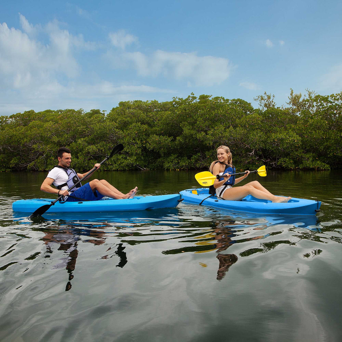 Kayak Sit-On-Top Lifetime Lotus 8 pi, Bleu (90112)