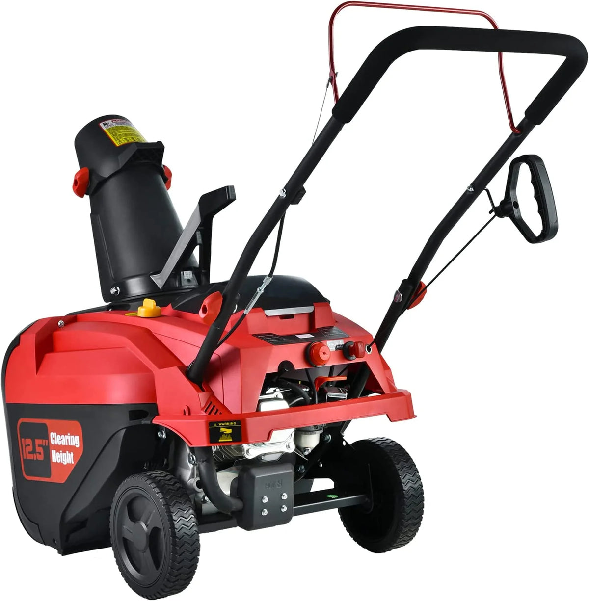 Souffleuse à neige à essence PowerSmart 21 212cc, facile à utiliser et de conception pliable