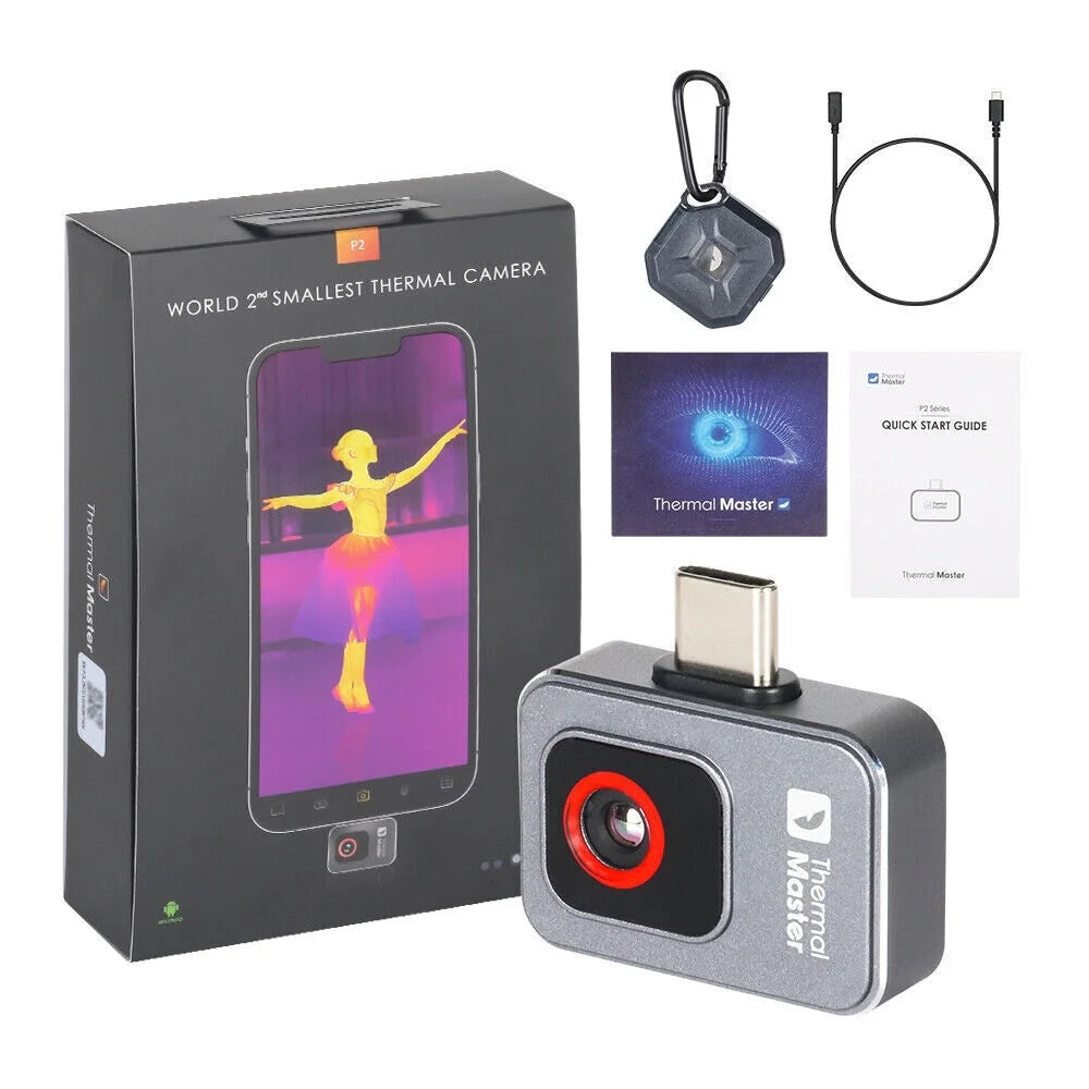 Caméra d’imagerie thermique Thermal Master P2 (Android) 256192, zoom 15x, pour téléphone, États-Unis