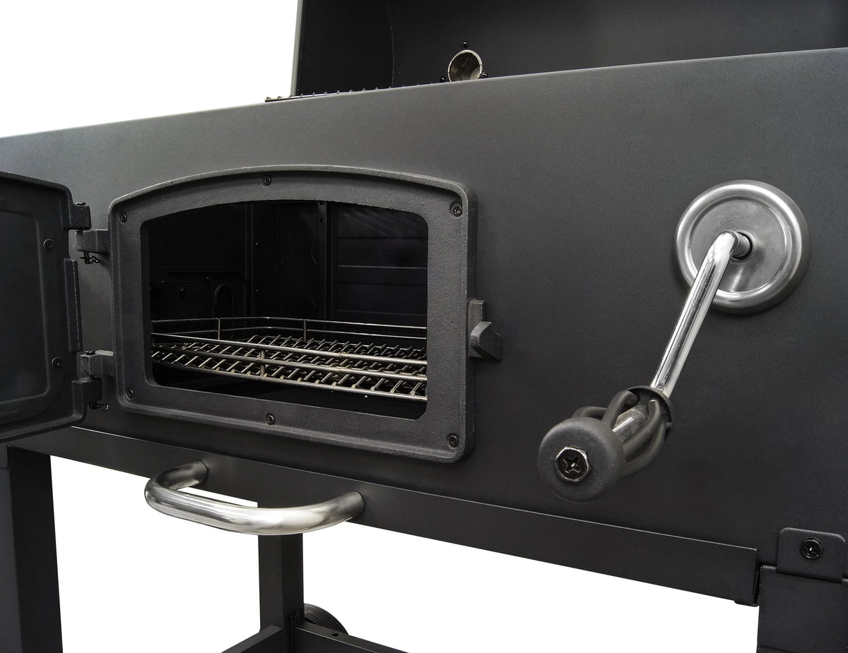 Barbecue à charbon robuste extra-large Dyna-Glo - 32 po de largeur - 816 po² de surface de cuisson Noir