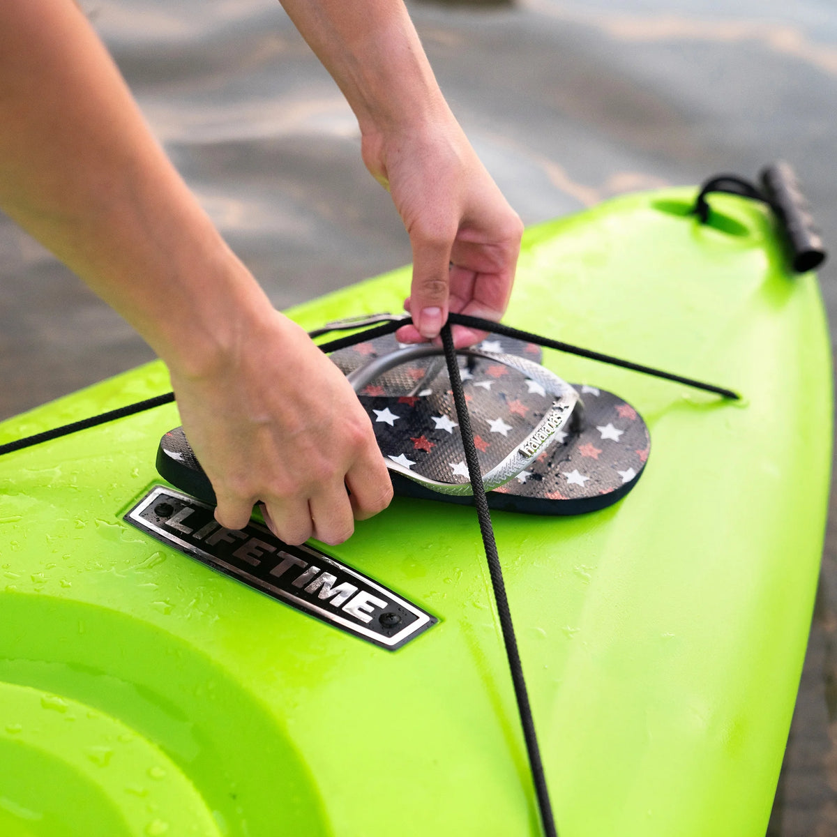 Kayak à pédales Lifetime Pacer de 8 pi, à cockpit ouvert, vert (91032)