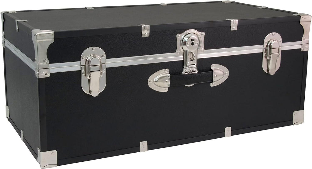 Coffre Seward Essential avec serrure, noir, 30 pouces