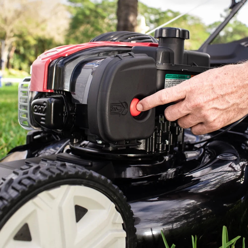 Tondeuse autotractée Black Max 21 avec moteur Briggs and Stratton E550 de 140 cc