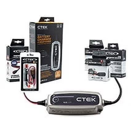 Chargeur et mainteneur de batterie CTEK 40-206 MXS 5,0-12 volts avec kit pour la famille