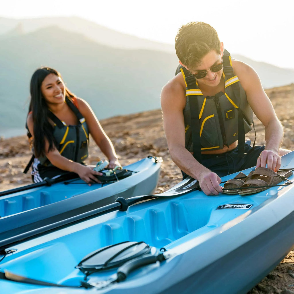 Kayak de pêche Lifetime Tamarack Angler – Lot de 2 Arctic Fusion