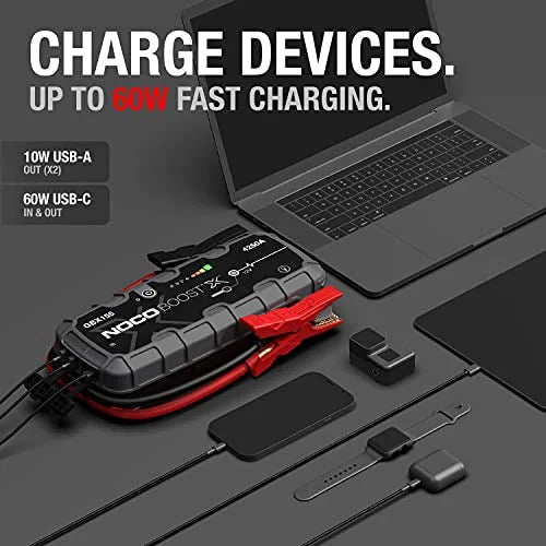 NOCO Boost X GBX155 : Booster de batterie portable au lithium UltraSafe 4250A 12V