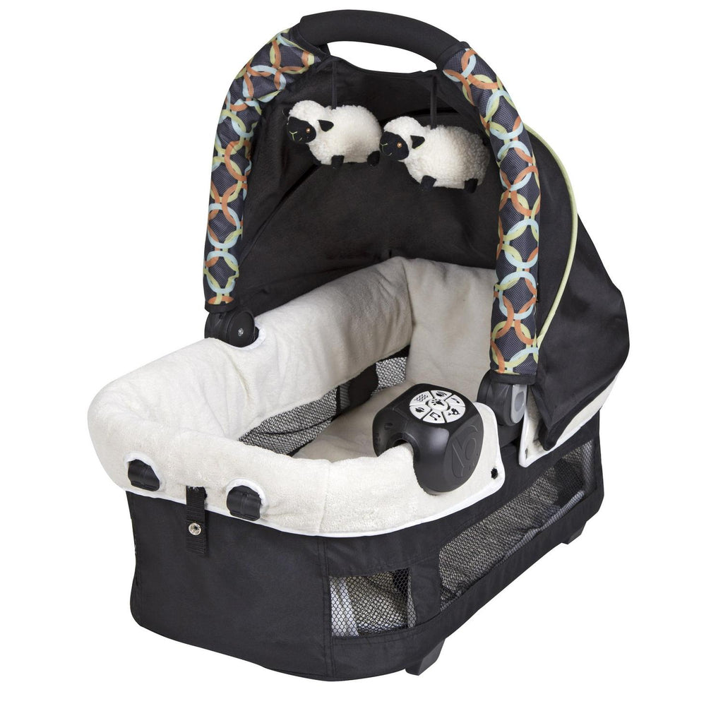 Parc d’éveil pour jumeaux Baby Trend Twins avec sac de transport - Circle Tech multicolore noir