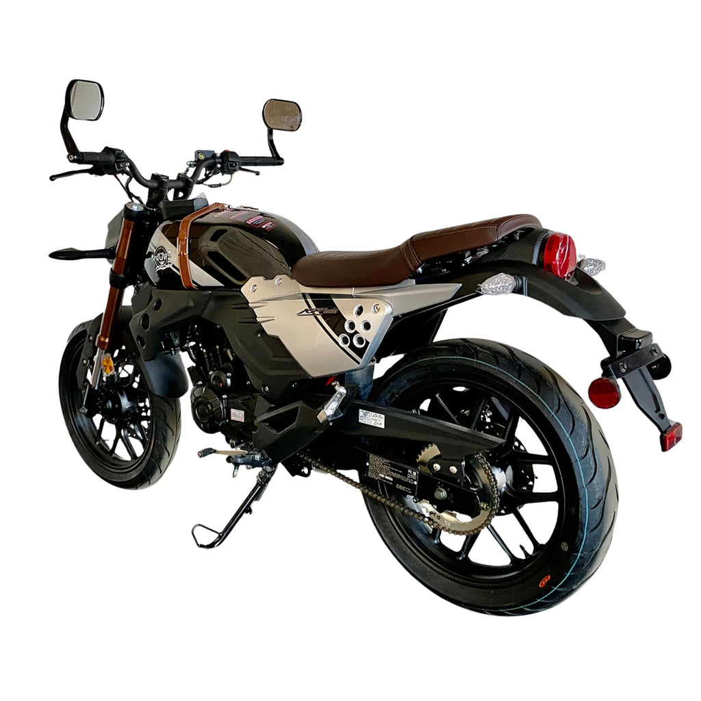 Moto Lifan KPM 200 | Café Racer 200 cc à injection électronique | Moto de route à 6 vitesses