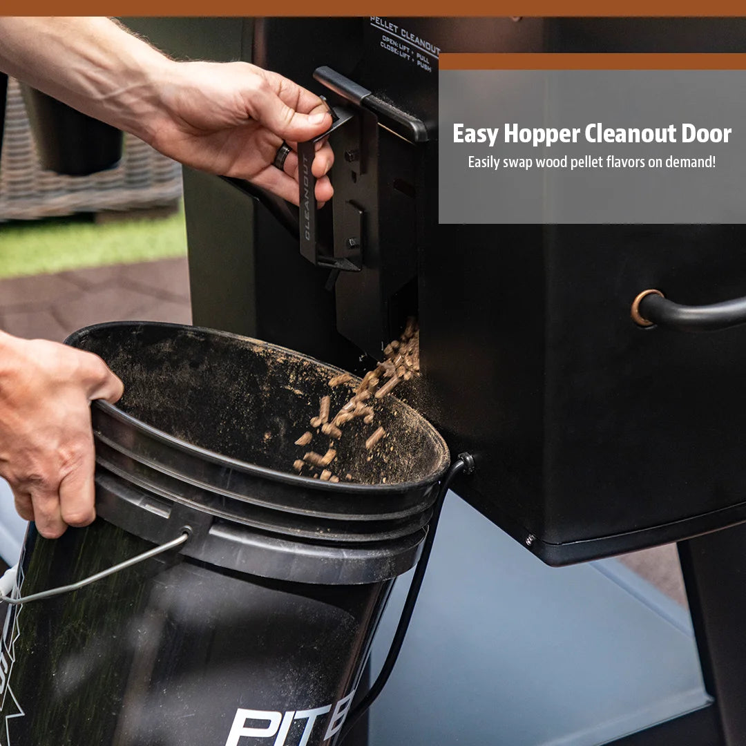 Barbecue à granulés connecté Pit Boss 1500 Savannah - Édition Onyx avec Wi-Fi ? - PB1500NXW