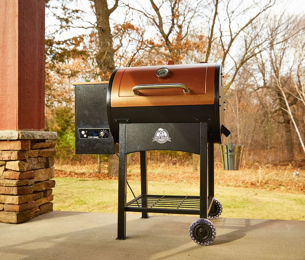Barbecue à granulés à bois Pit Boss 700 Classic avec gril à flammes