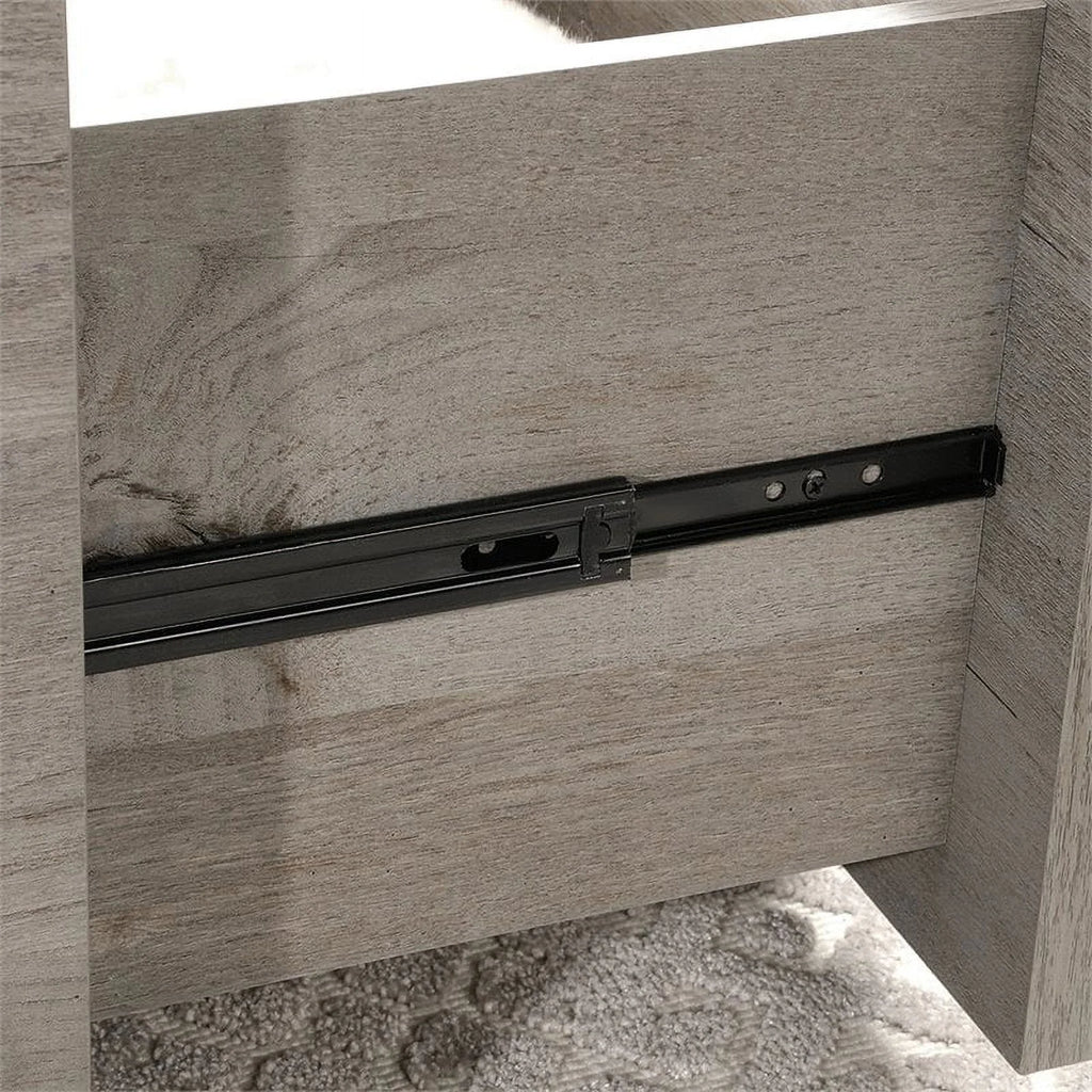Table basse contemporaine en bois d'ingénierie Pemberly Row marron