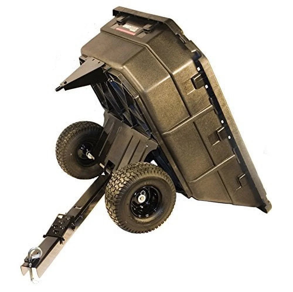 Benne pivotante en acier et poly pour tracteur Ohio Steel, benne de 12,5 pi³, capacité de charge de 1 000 lb