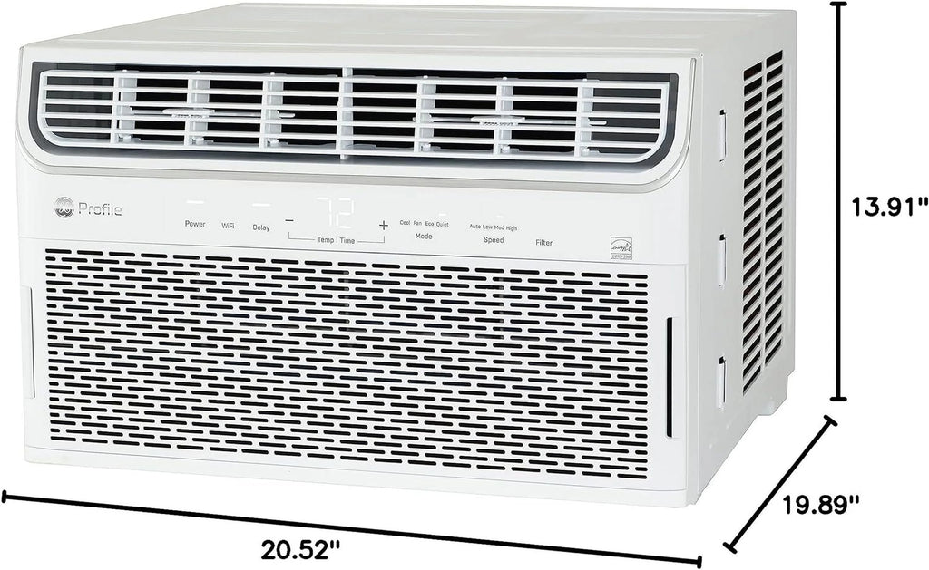 Climatiseur intelligent GE 12 000 BTU 110 V à installer dans une fenêtre avec Wi-Fi
