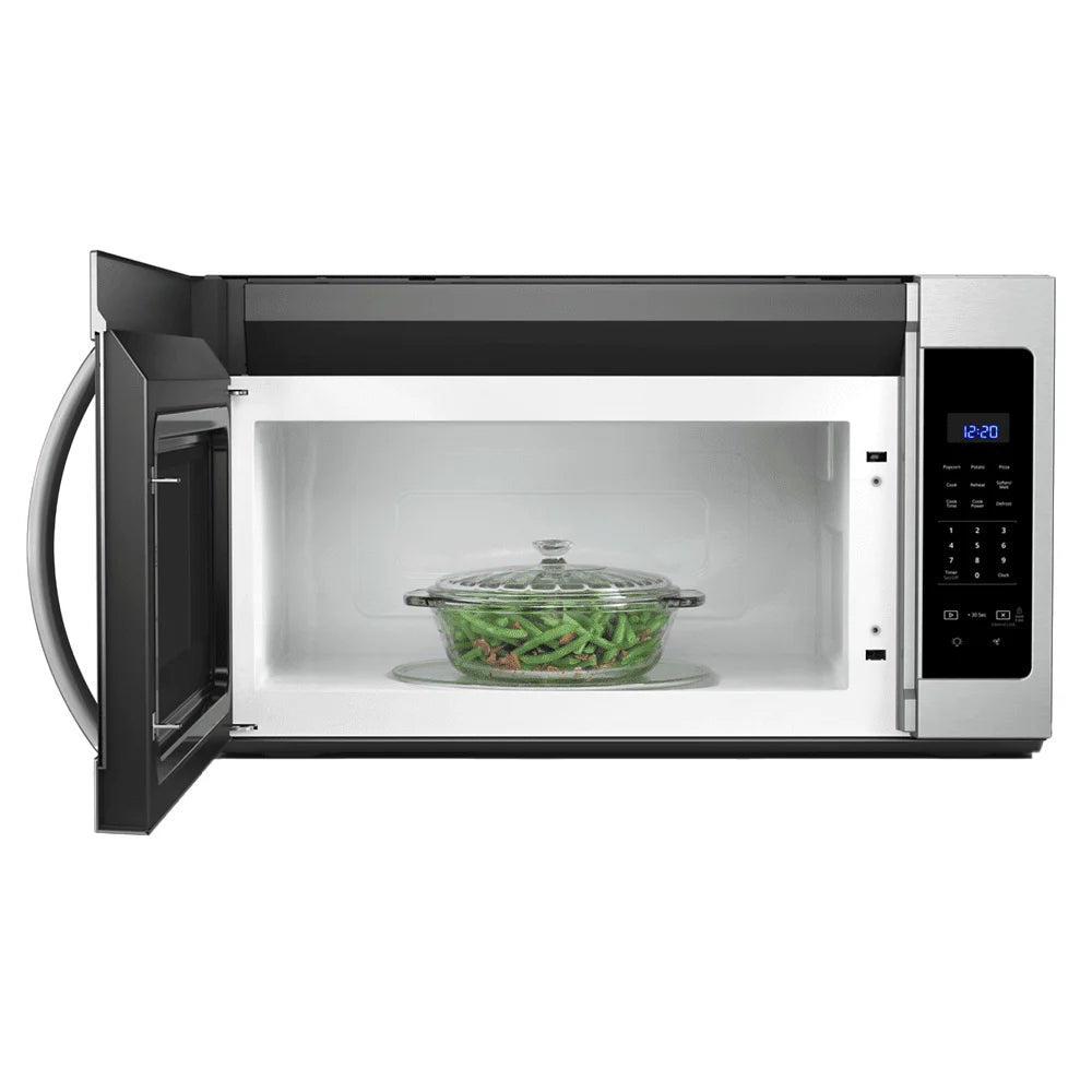 Combiné hotte et micro-ondes Whirlpool de 1,7 pi³ noir