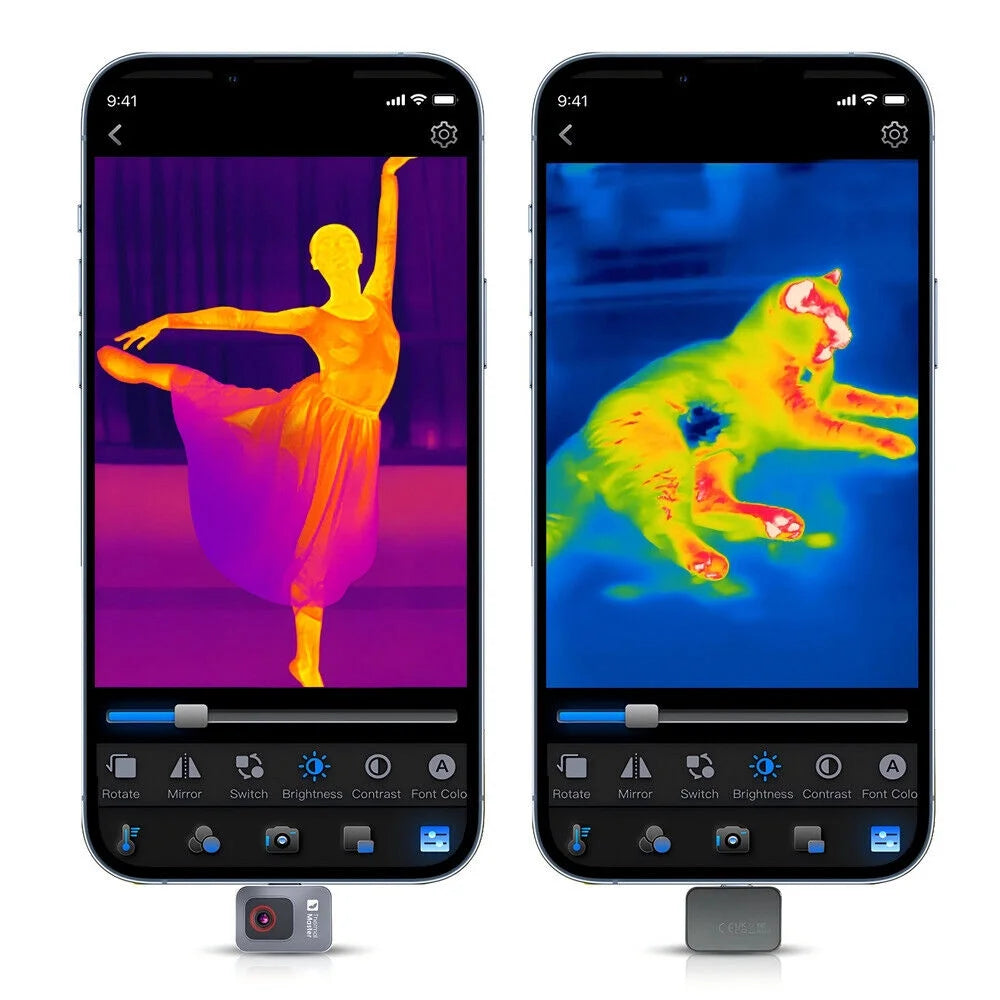 Caméra d’imagerie thermique Thermal Master P2 (Android) 256192, zoom 15x, pour téléphone, États-Unis