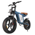 JANSNO X60 Vélo électrique à pneus larges 20 pouces, moteur électrique double 1500 W, double suspension, 48 V, 23 Ah, autonomie de 80 miles, moteur double 750 W*2, freins à disque hydrauliques, pour adulte, VTT, UL2849